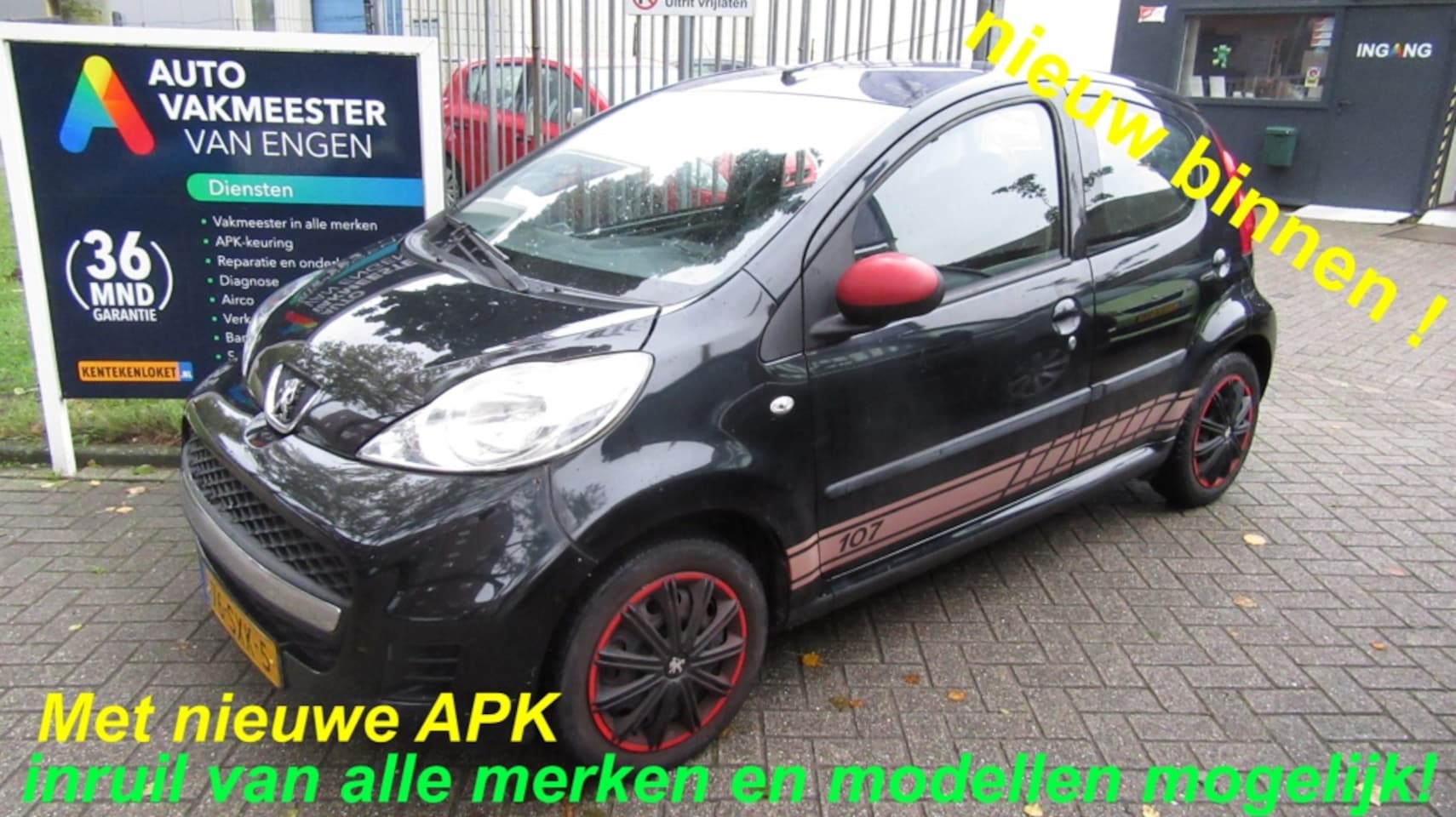 Peugeot 107 - 1.0-12V XS 1.0-12V XS - AutoWereld.nl