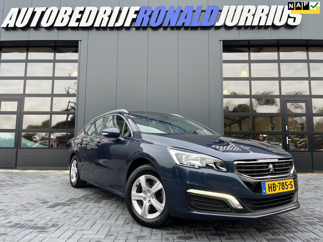 Peugeot 508 SW - 1.6 e-THP Blue Lease Executive NL.Auto/Led/Trekhaak/Climatronic/Cruise/2De Eigenaar/Nieuwe - AutoWereld.nl
