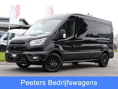 Ford Transit - 350 2.0 TDCI L3H2 Black Edition Camera, Cruise, Carplay, 185pk, Xenon, Multimedia, Automaa