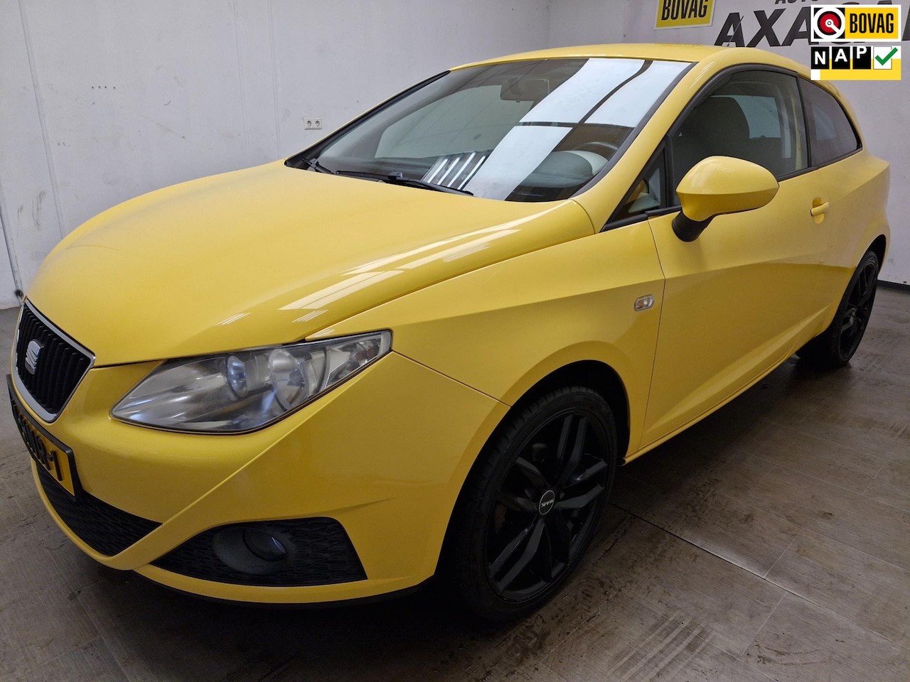 SEAT Ibiza SC - 1.4 Sport-up NETTE FRISSE AUTO ! GARANTIE ! MET NIEUWE APK ! - AutoWereld.nl