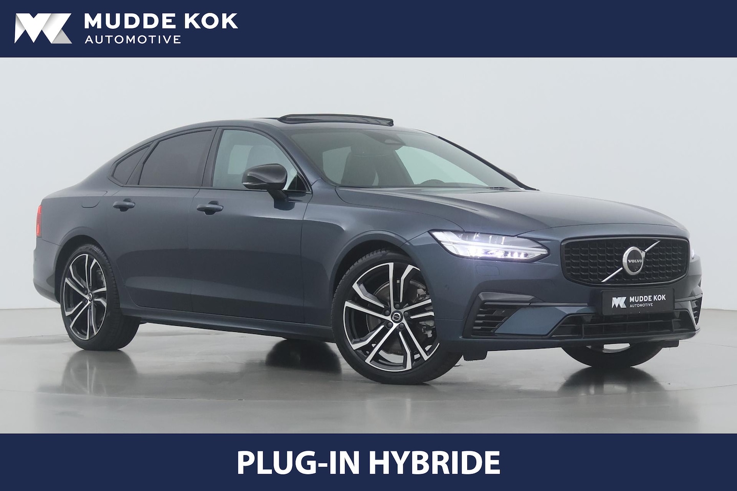 Volvo S90 - T8 AWD Ultimate Dark | Bowers&Wilkins | Luchtvering Achter | Head-Up | 360° Camera | BLIS - AutoWereld.nl