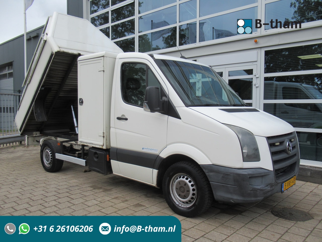 Volkswagen Crafter - 32 2.5TDI 80KW Veegvuilkipper - Tipper - AutoWereld.nl