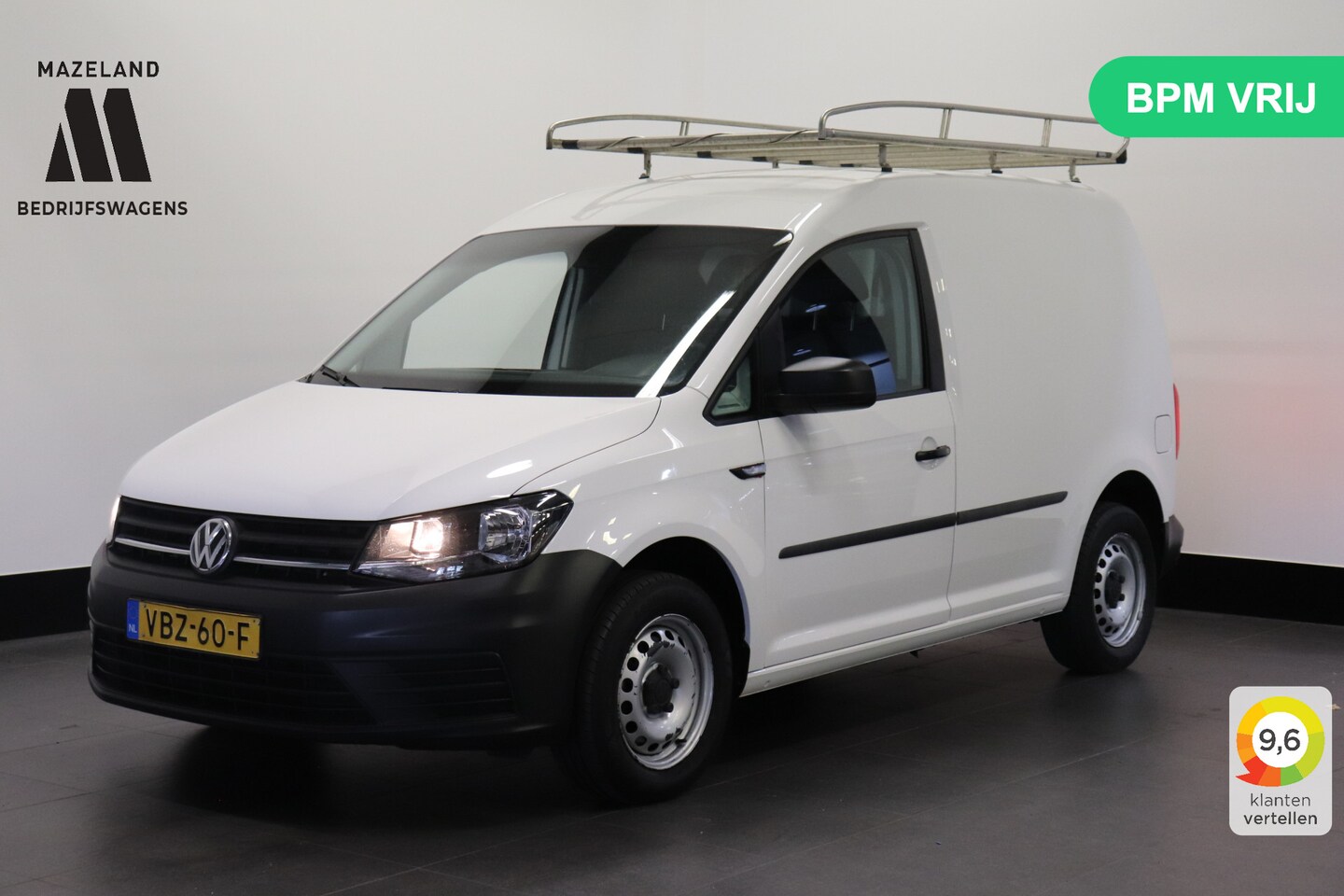 Volkswagen Caddy - 2.0 TDI EURO 6 - Airco - PDC - Imperiaal - € 11.900,- Excl. - AutoWereld.nl