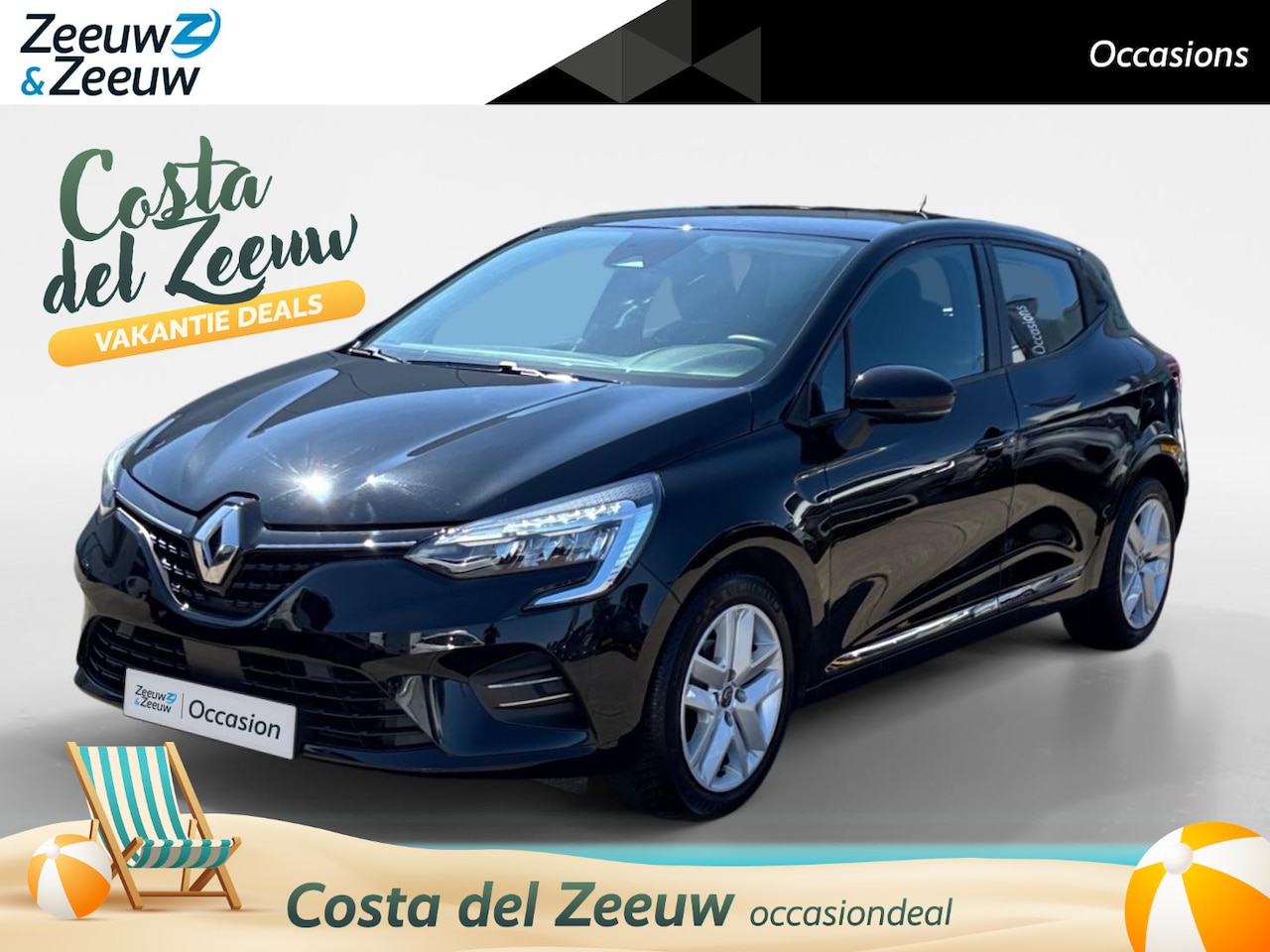 Renault Clio - 100PK TCe Zen | 1e Eigenaar | Navi | Airco | Parkeersensoren | Cruise Control | Apple CarP - AutoWereld.nl