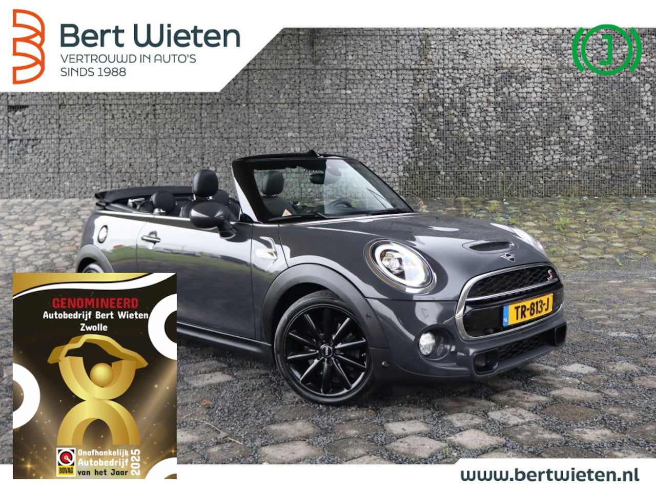 MINI Cabrio - Mini 2.0 Cooper S JCW | Geen import | 1 Ste eigenaar | Dealeronderho - AutoWereld.nl