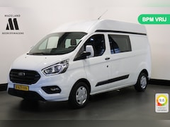 Ford Transit Custom - 2.0 TDCI L2H2 Dubbel Cabine EURO 6 - Airco - Cruise - PDC - € 14.900, - Excl