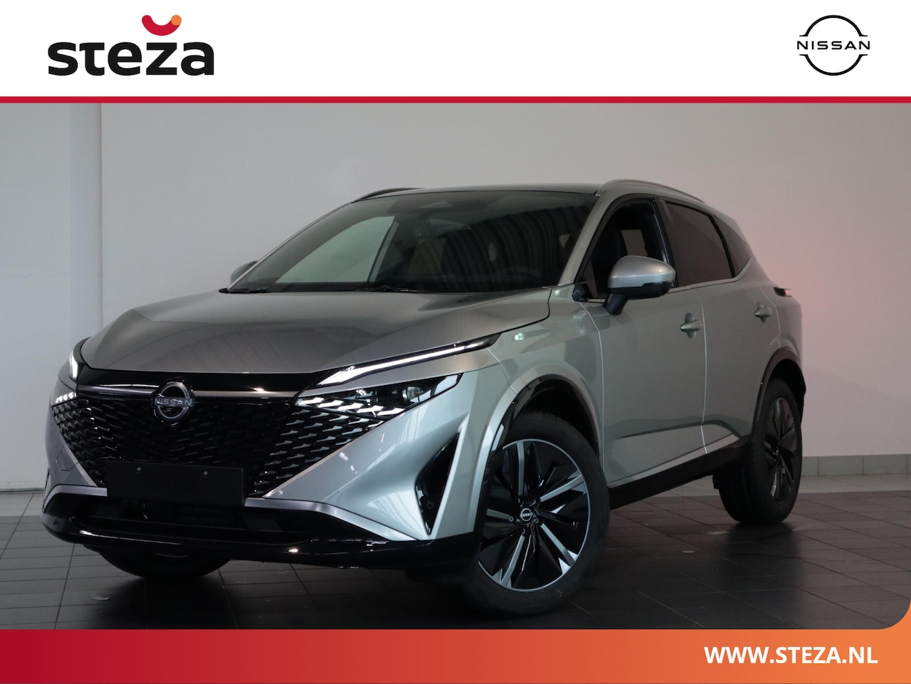 Nissan Qashqai - 1.3 MHEV Xtronic Tekna | €3000,- Voorraadpremie | Lederen bekleding | 360 Camera - AutoWereld.nl