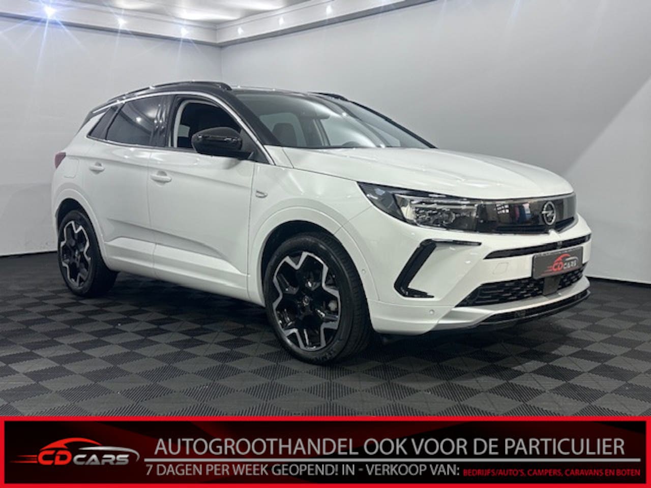 Opel Grandland - 1.2 Turbo GS Line Navi, Clima, Winterpakket - AutoWereld.nl