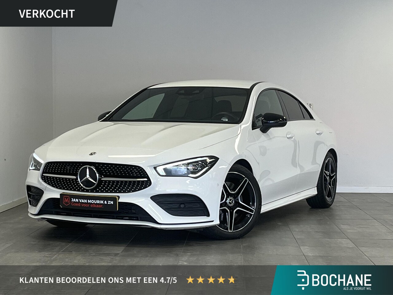 Mercedes-Benz CLA-Klasse - 200 AMG Line | 1e-EIG. | SFEERVERLICHTING | - AutoWereld.nl