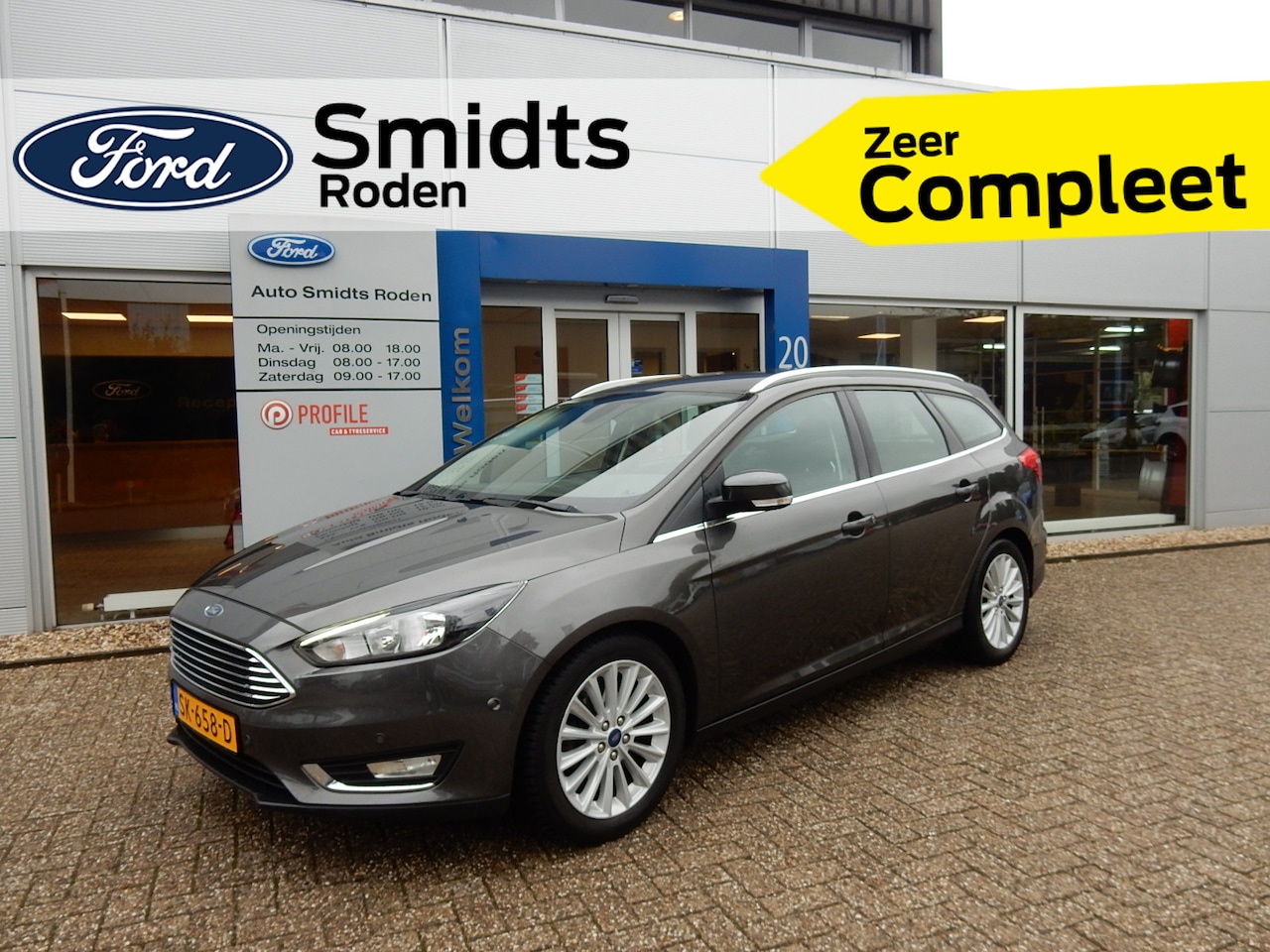 Ford Focus Wagon - 1.0 125PK Titanium | Camera | LED | Trekhaak | All season | ISOFIX | - AutoWereld.nl