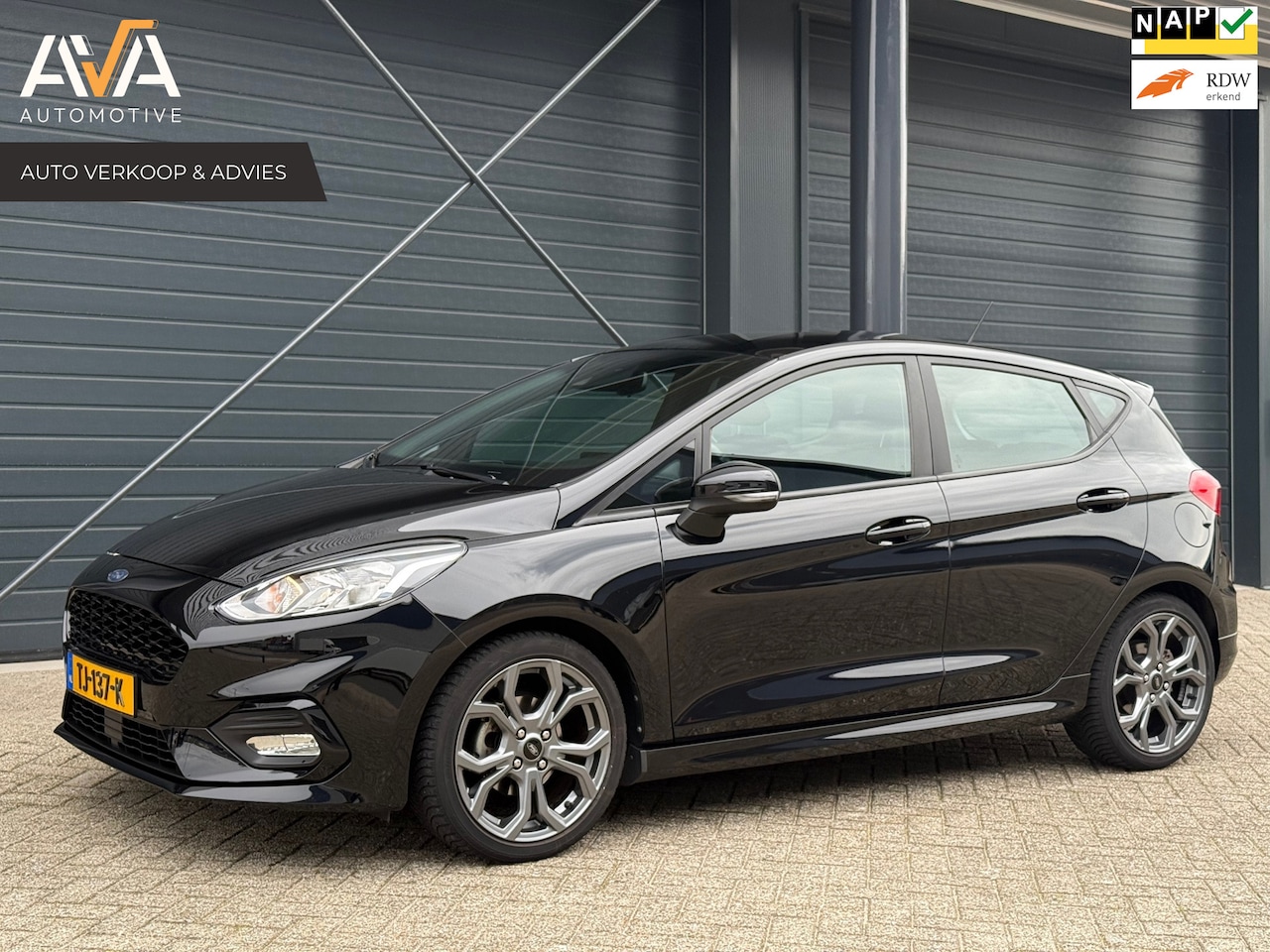 Ford Fiesta - 1.0 EcoBoost ST-Line 1.0 EcoBoost ST-Line, Cruise, Climate, Navi, Apple carplay/android auto - AutoWereld.nl