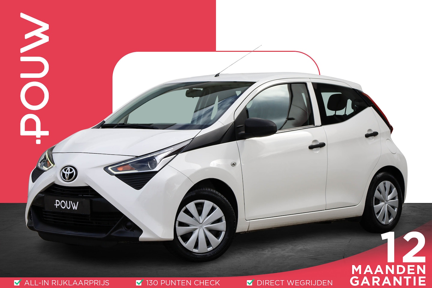 Toyota Aygo - 1.0 VVT-i 72pk x-fun | Airco | Bluetooth - AutoWereld.nl
