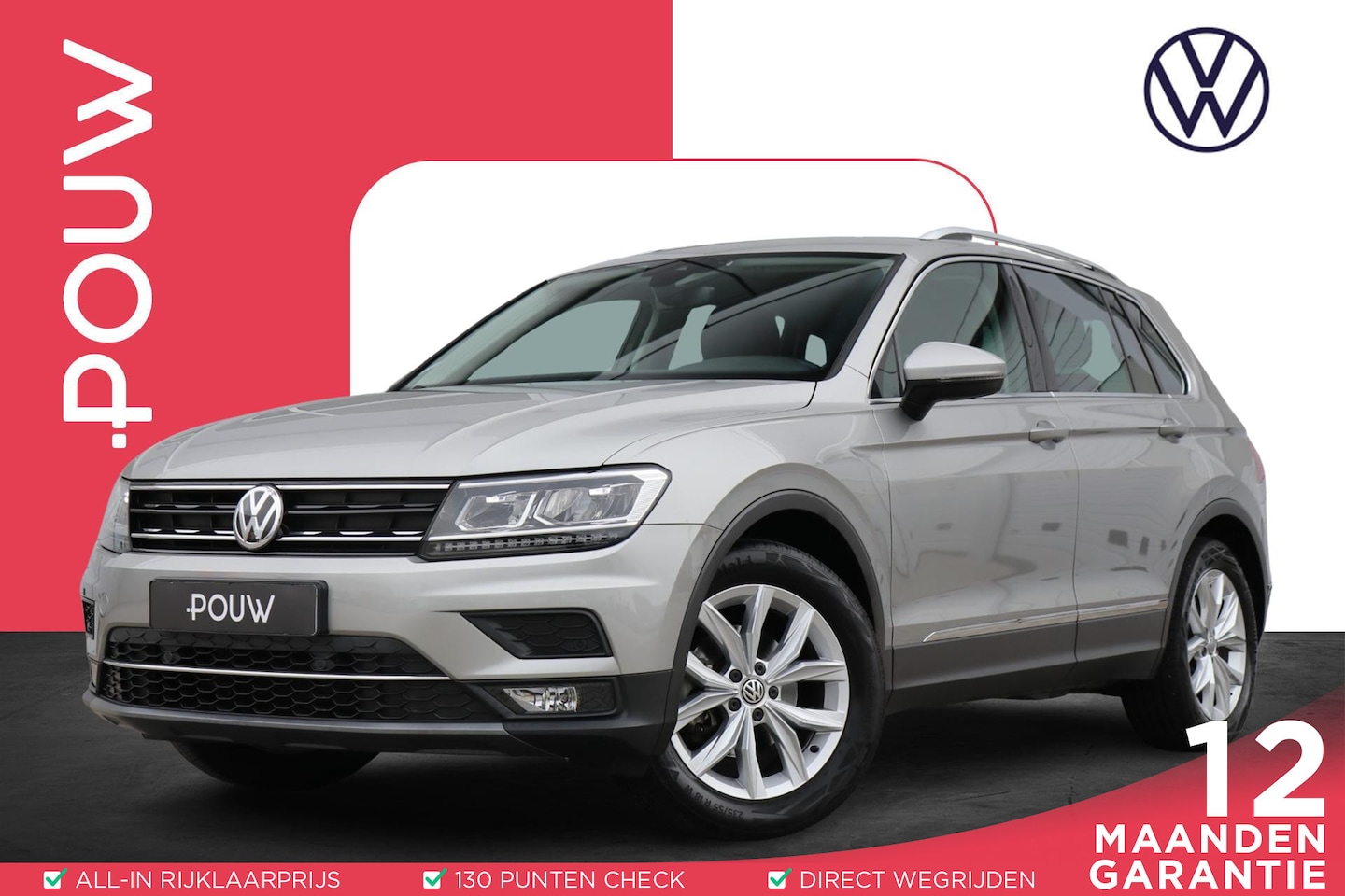 Volkswagen Tiguan - 1.4 TSI 150pk DSG 4Motion Highline | Trekhaak | Achteruitrijcamera | Navigatie - AutoWereld.nl
