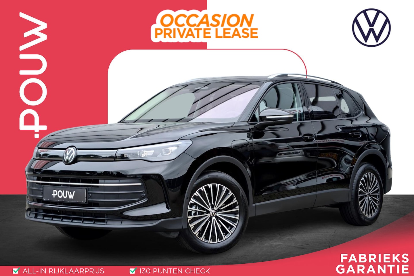 Volkswagen Tiguan - 1.5 204pk DSG eHybrid Life Edition | LED Matrix | Elektrische Achterklep | Stoelverwarming - AutoWereld.nl