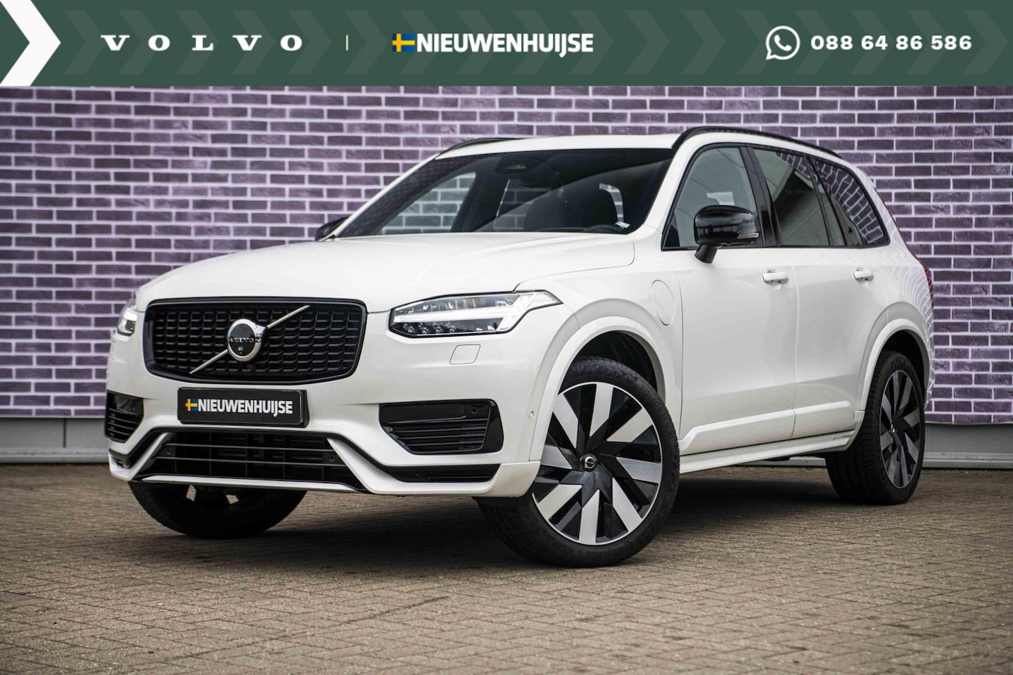 Volvo XC90 - 2.0 T8 Recharge AWD Ultimate Dark | Trekhaak | 360 camera | Head-up display | Bowers & Wil - AutoWereld.nl