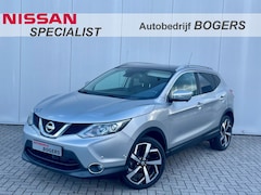 Nissan Qashqai - 1.2 DIG-T Tekna Navigatie, Panoramadak, 19"Lm, Leder, 360 Camera, Climate Control, Cruise
