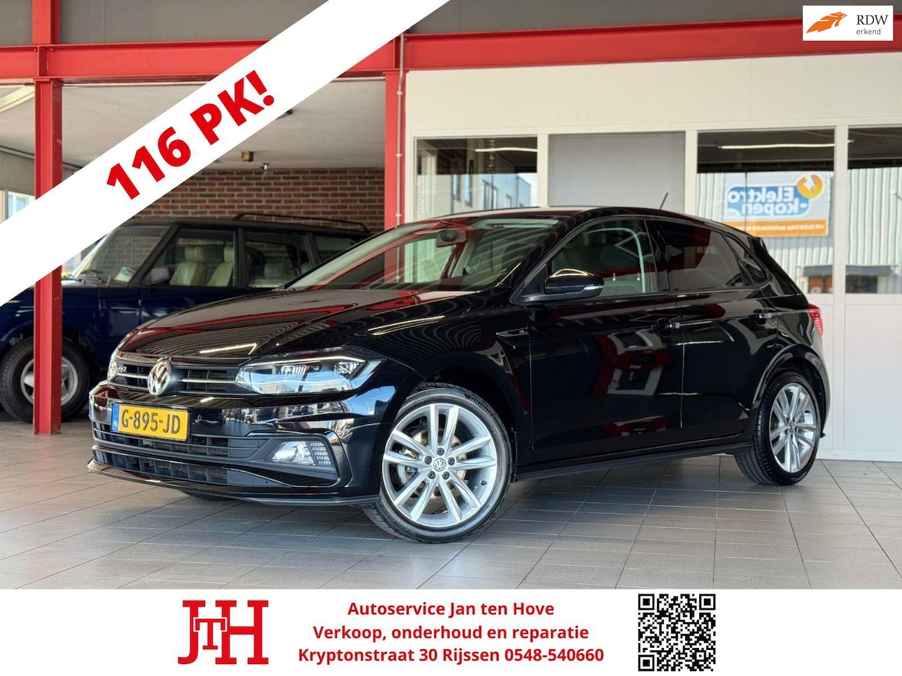 Volkswagen Polo - 1.0 TSI Highline Business R*R-Line*116PK*6-Versnellingen*17-Inch*Led* - AutoWereld.nl