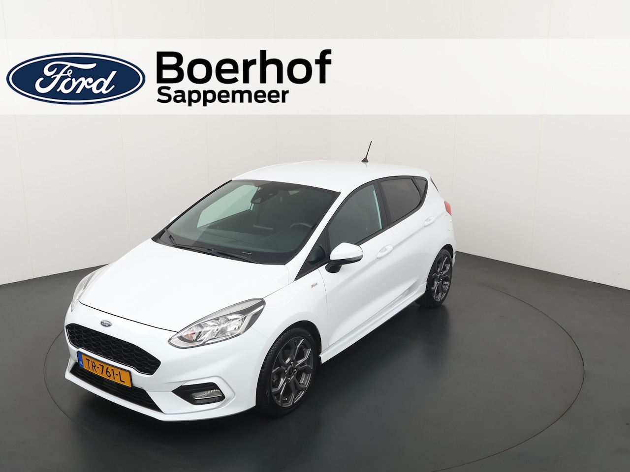 Ford Fiesta - 100PK EcoBoost ST-Line | Trekhaak | Cruise | Voorruitverwarming | Parkeersens. Achter - AutoWereld.nl