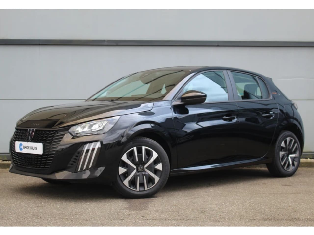 Peugeot 208 - Style | Dashboard en deurpanelen in kunststof met carboneffect | Ecoled koplampen | Elektr - AutoWereld.nl