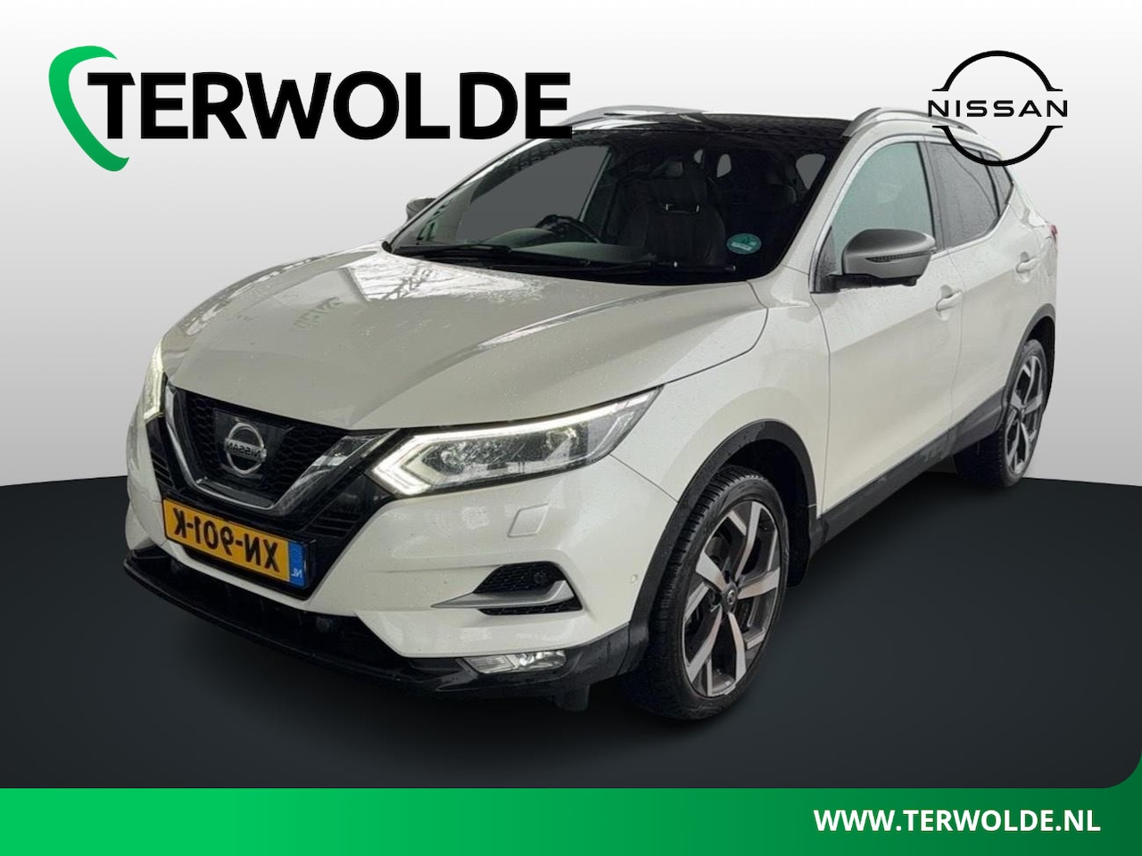 Nissan Qashqai - 1.6 Tekna + | Trekhaak | Panoramadak | Lederen Bekl. | - AutoWereld.nl