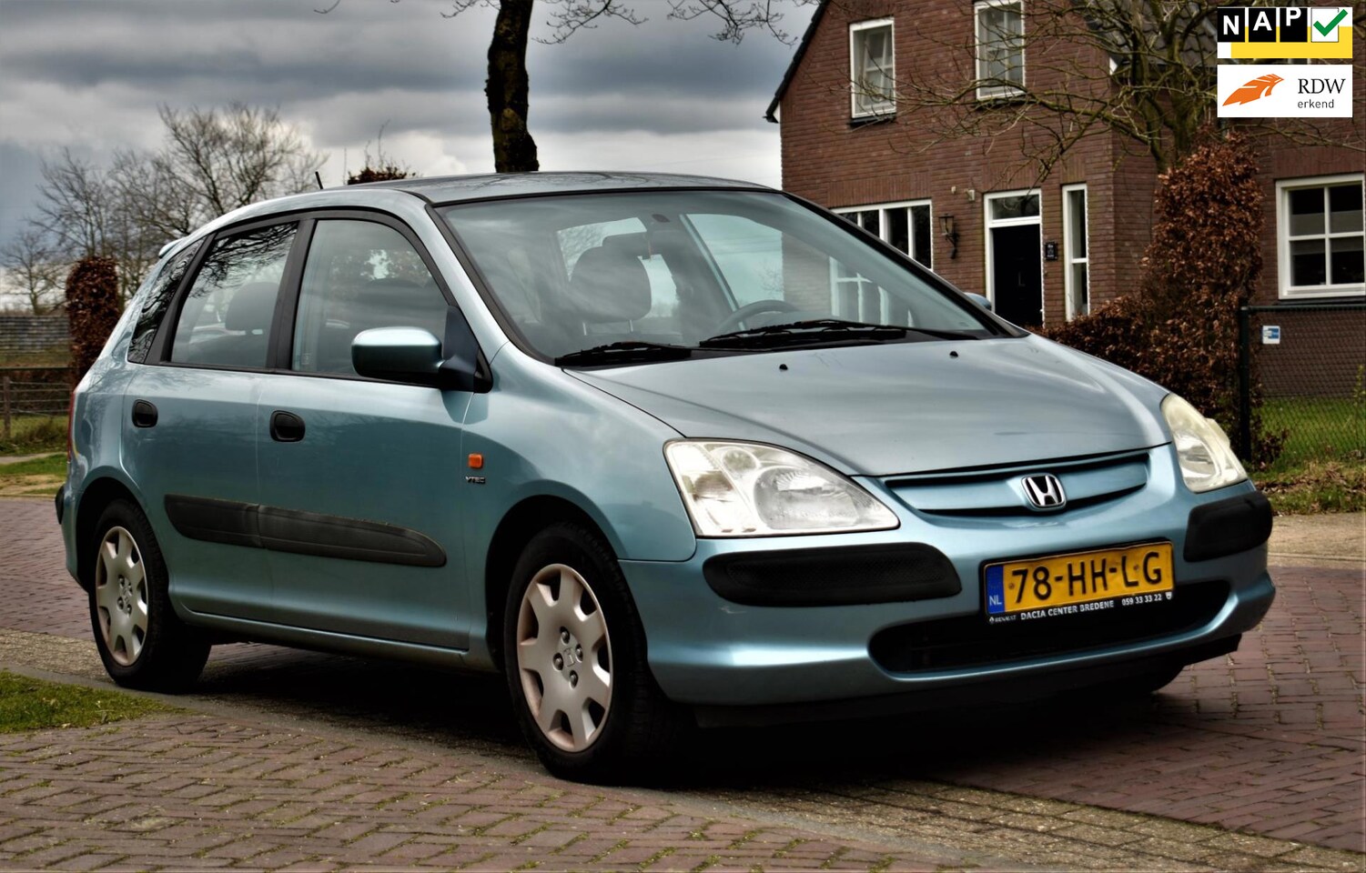Honda Civic - 1.6i LS 5 deurs met Airco! OPHEFFINGUITVERKOOP - AutoWereld.nl