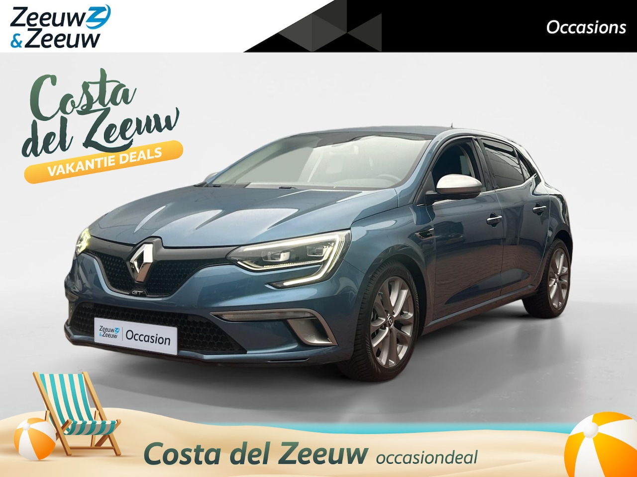 Renault Mégane - 1.6 TCe GT | Automaat | RS Drive | Bose | Navigatie | Bluetooth | Parkeersensoren | LMV | - AutoWereld.nl