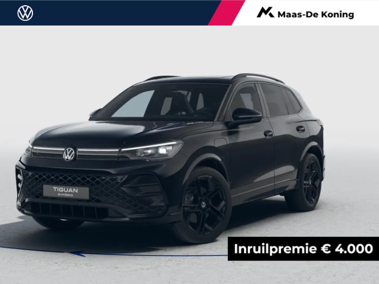 Volkswagen Tiguan - R-Line Edition 1.5 eHybrid 204 PK 6 versn. DSG · Black Style Pakket · Comfort Pakket · Tre - AutoWereld.nl