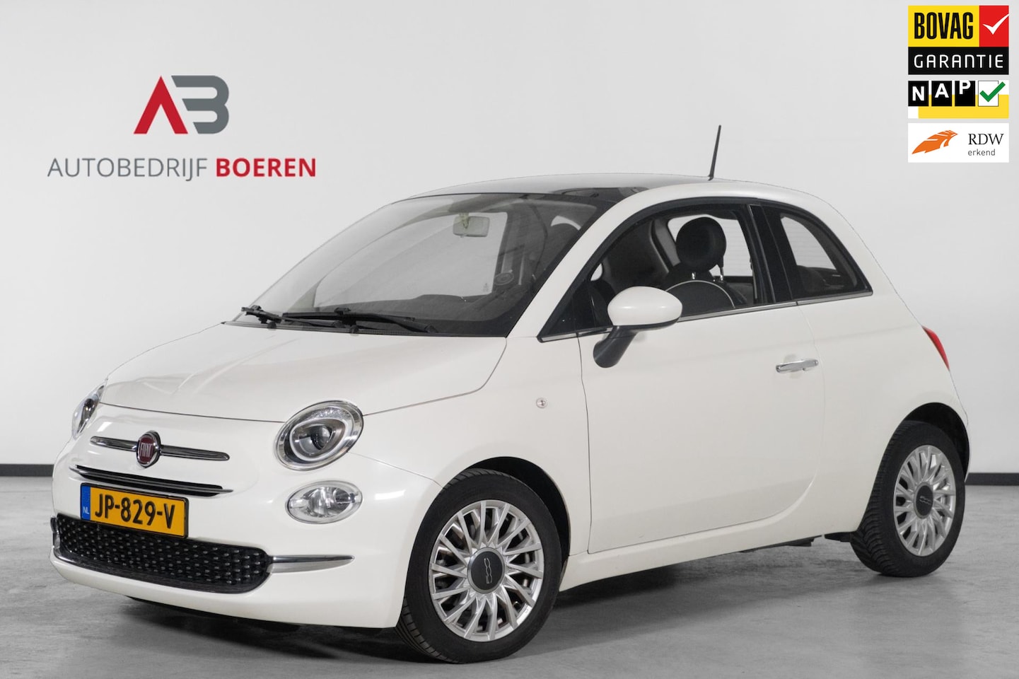 Fiat 500 - 0.9 TwinAir Turbo Lounge | Automaat | Pannoramadak | Rijklaarprijs incl. Bovag garantie - AutoWereld.nl