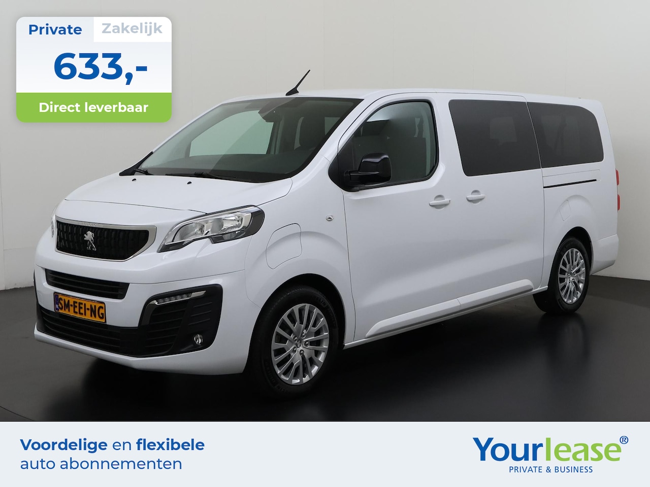 Peugeot e-Traveller - 50 kWh Business Long 9-persoons | All-in 633,- Private Lease | Direct uit voorraad - AutoWereld.nl