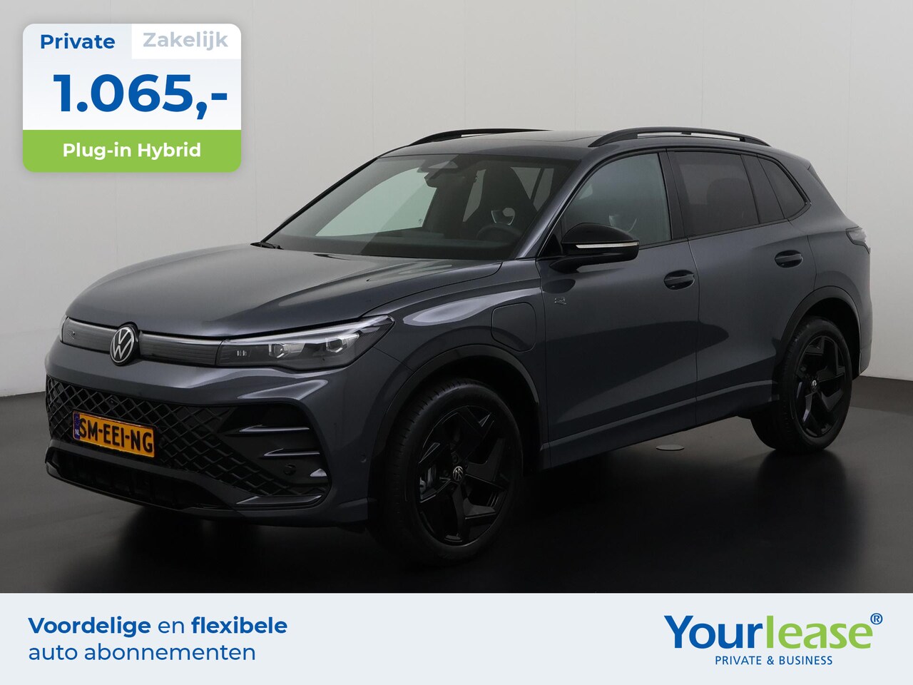 Volkswagen Tiguan - 1.5 eHybrid R-Line Black Style | All-in 1065,- Private Lease | Zondag Open! - AutoWereld.nl