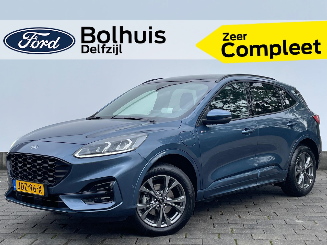 Ford Kuga - 2.5 PHEV 225pk ST-Line X | Trekhaak | Pano | Winterpack | Adapt. Cruise | Camera's | - AutoWereld.nl