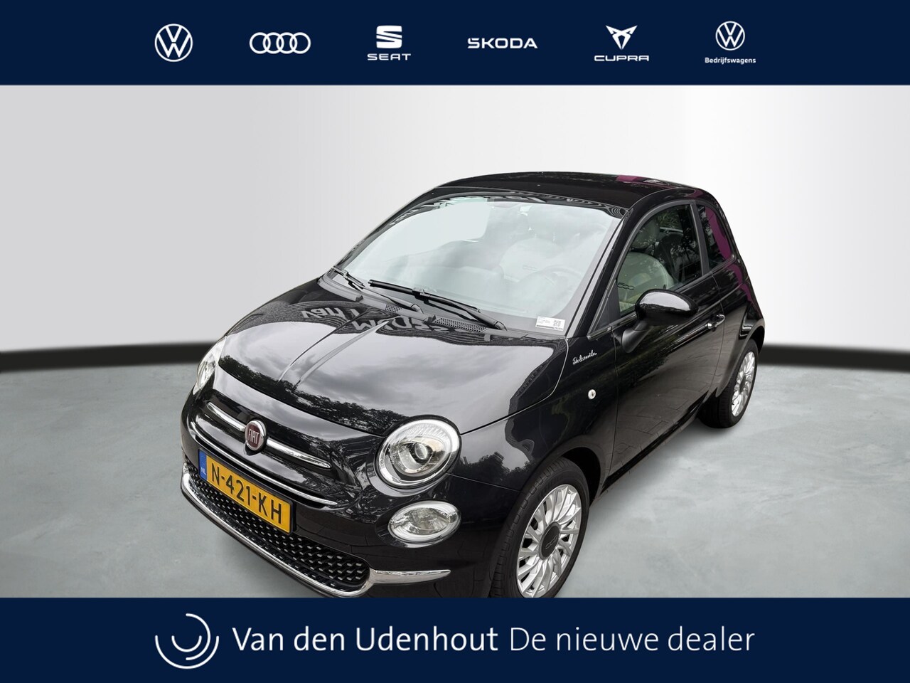 Fiat 500 - 1.0 69pk Hybrid Dolcevita / Panoramadak / Parkeersensoren - AutoWereld.nl
