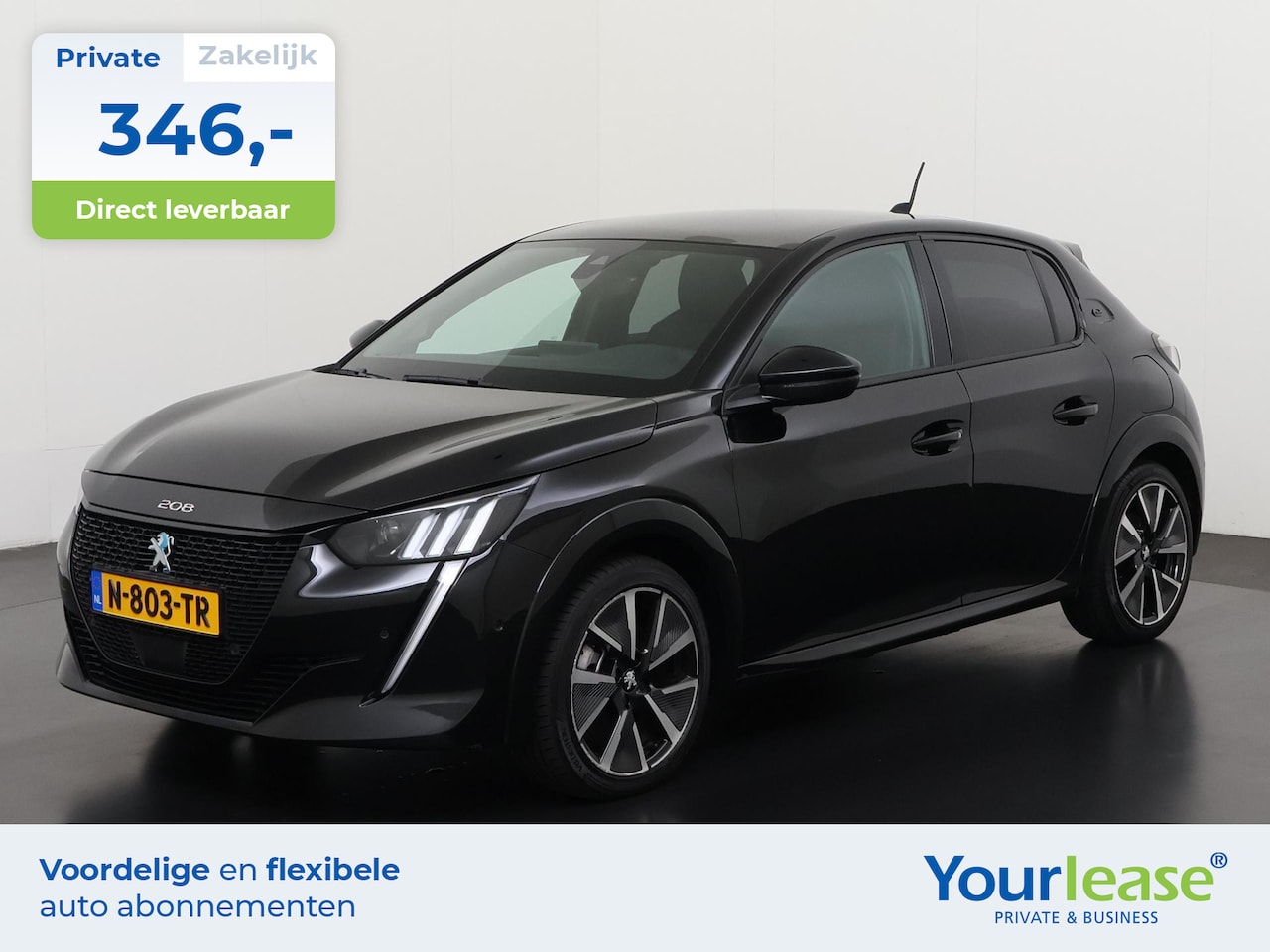 Peugeot e-208 - EV GT Pack 50 kWh | All-in 346,- Private Lease | Direct uit voorraad - AutoWereld.nl