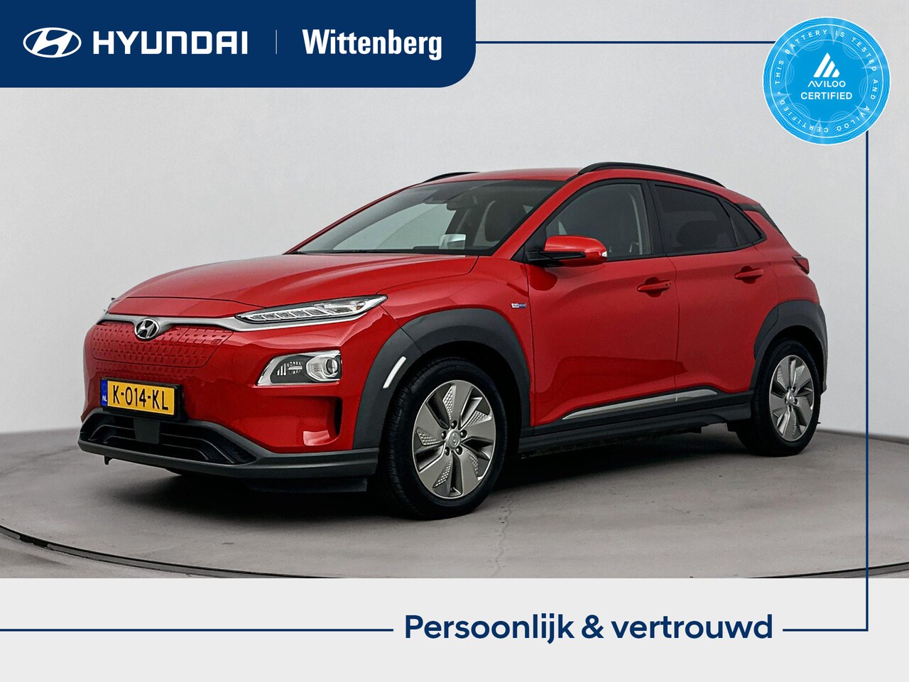 Hyundai Kona Electric - EV LIMITED 64 kWh | NAVI | CLIMA | CRUISE | LEDER | STUUR & STOELVERWARMING | 16'' LM VELG - AutoWereld.nl