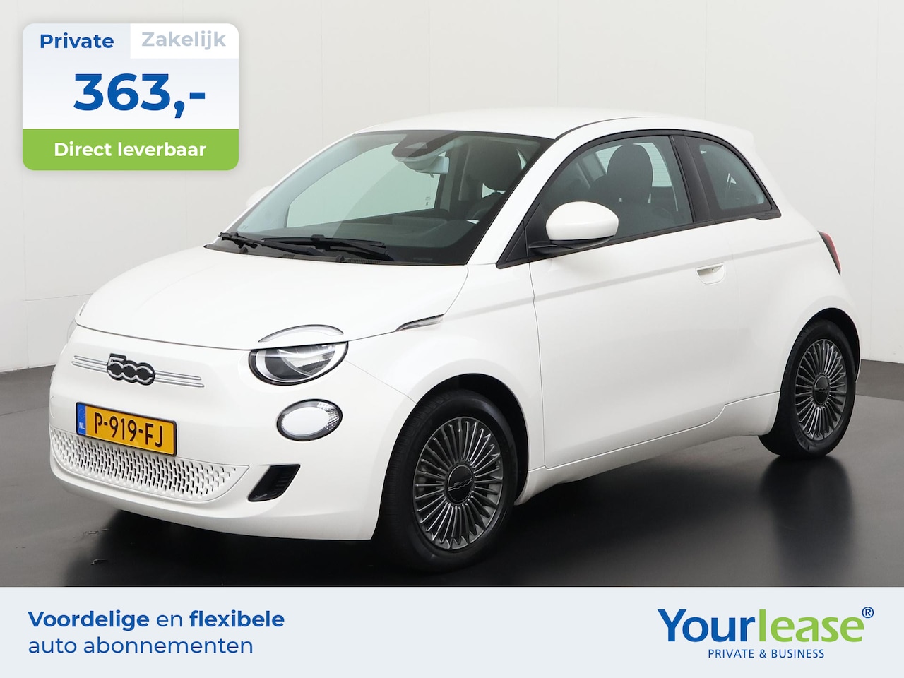 Fiat 500 - Icon 42 kWh | All-in 363,- Private Lease | Direct uit voorraad - AutoWereld.nl