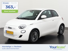 Fiat 500 - Icon 42 kWh | All-in 363, - Private Lease | Direct uit voorraad