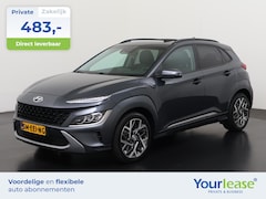 Hyundai Kona - 1.6 GDI HEV Premium | All-in 483, - Private Lease | Zondag Open