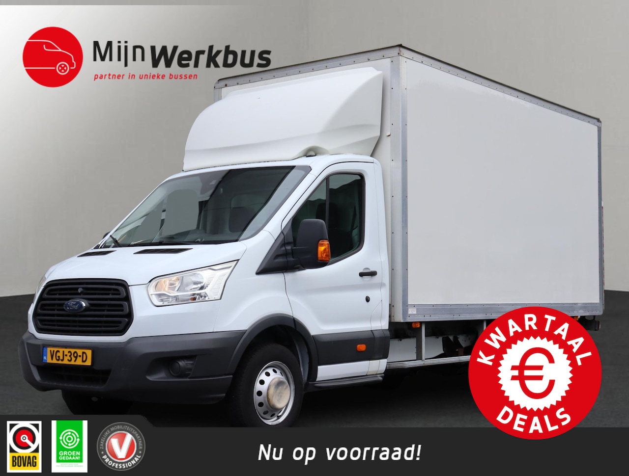 Ford Transit - 350 2.2 TDCI L3H1 Ambiente Bakwagen met laadklep! | Airco | Bluetooth - AutoWereld.nl