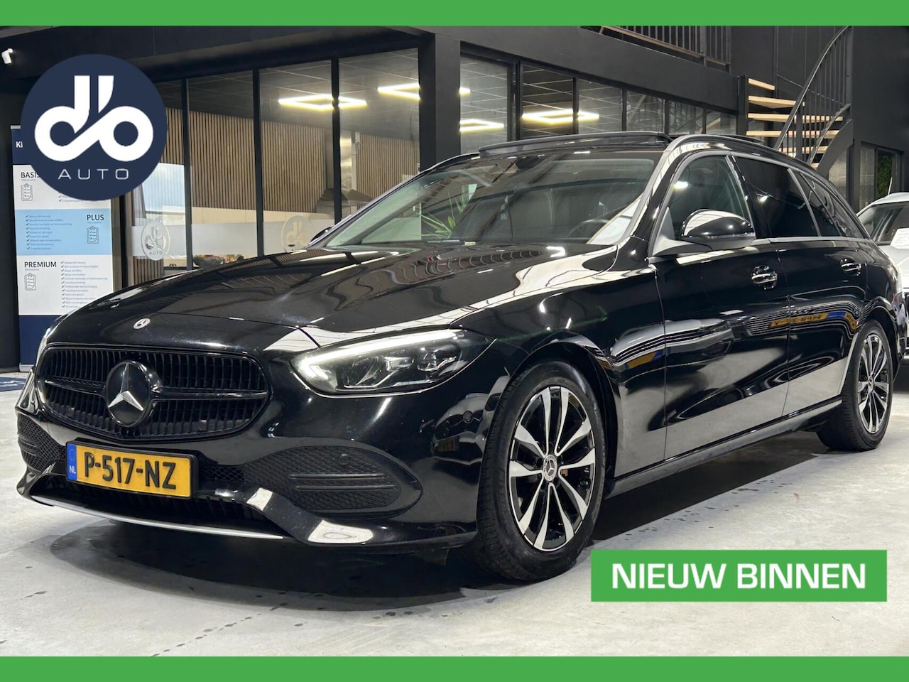 Mercedes-Benz C-klasse Estate - 180 170pk AUTOM. Business Line NIEUW MODEL I PANO I WIDE SCREEN + DIGI DASHB. ORG.NL + DEA - AutoWereld.nl