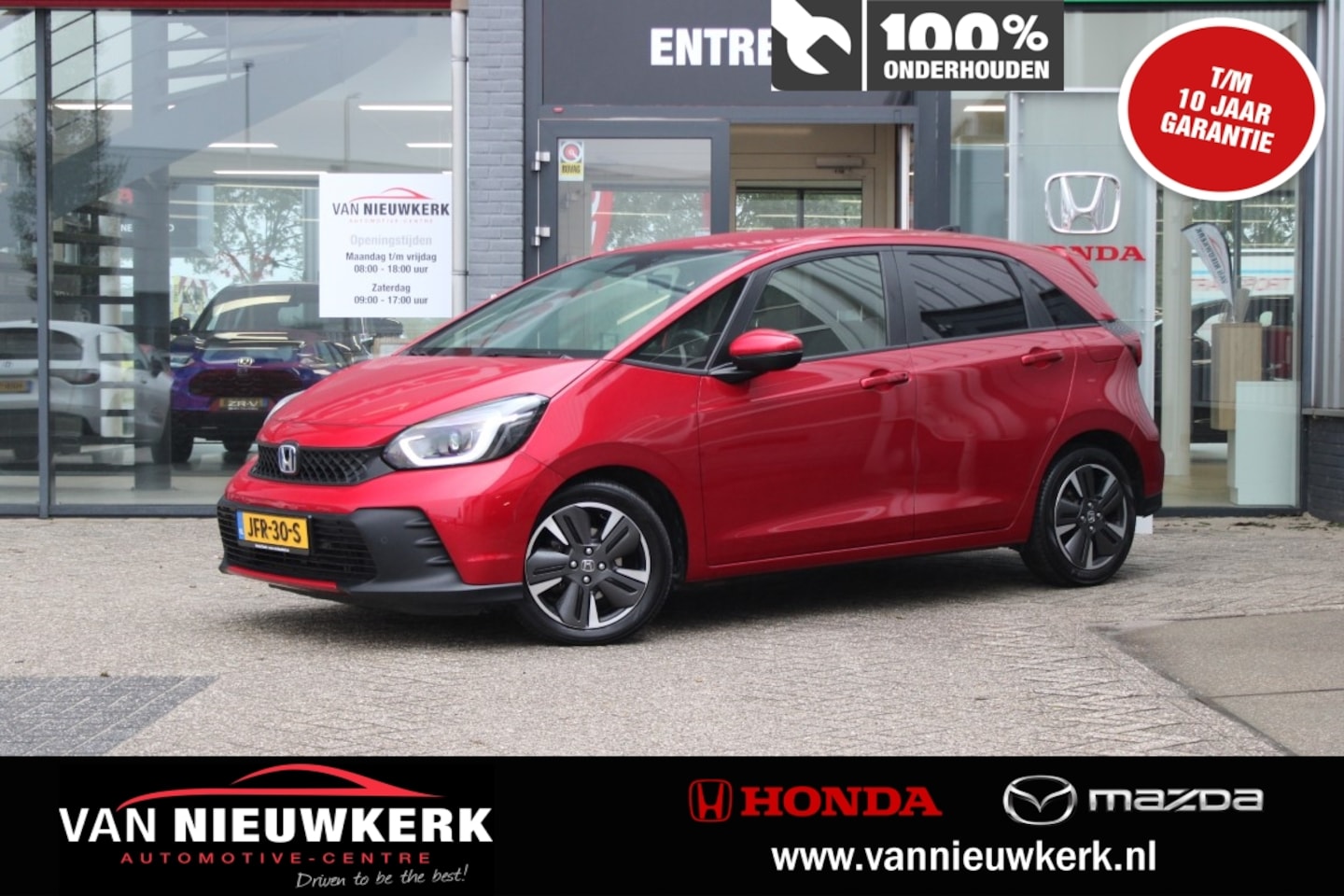 Honda Jazz - 1.5 i-MMD 122pk Hybrid Advance | Automaat | Carplay | Stuur\Stoelverwarming | Camera | - AutoWereld.nl