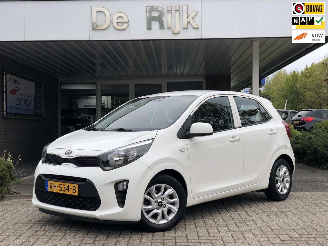 Kia Picanto - 1.0 CVVT ComfortPlusLine Navigator | Navi, Camera, Carplay/Android, Airco, Cruise | Goed o - AutoWereld.nl