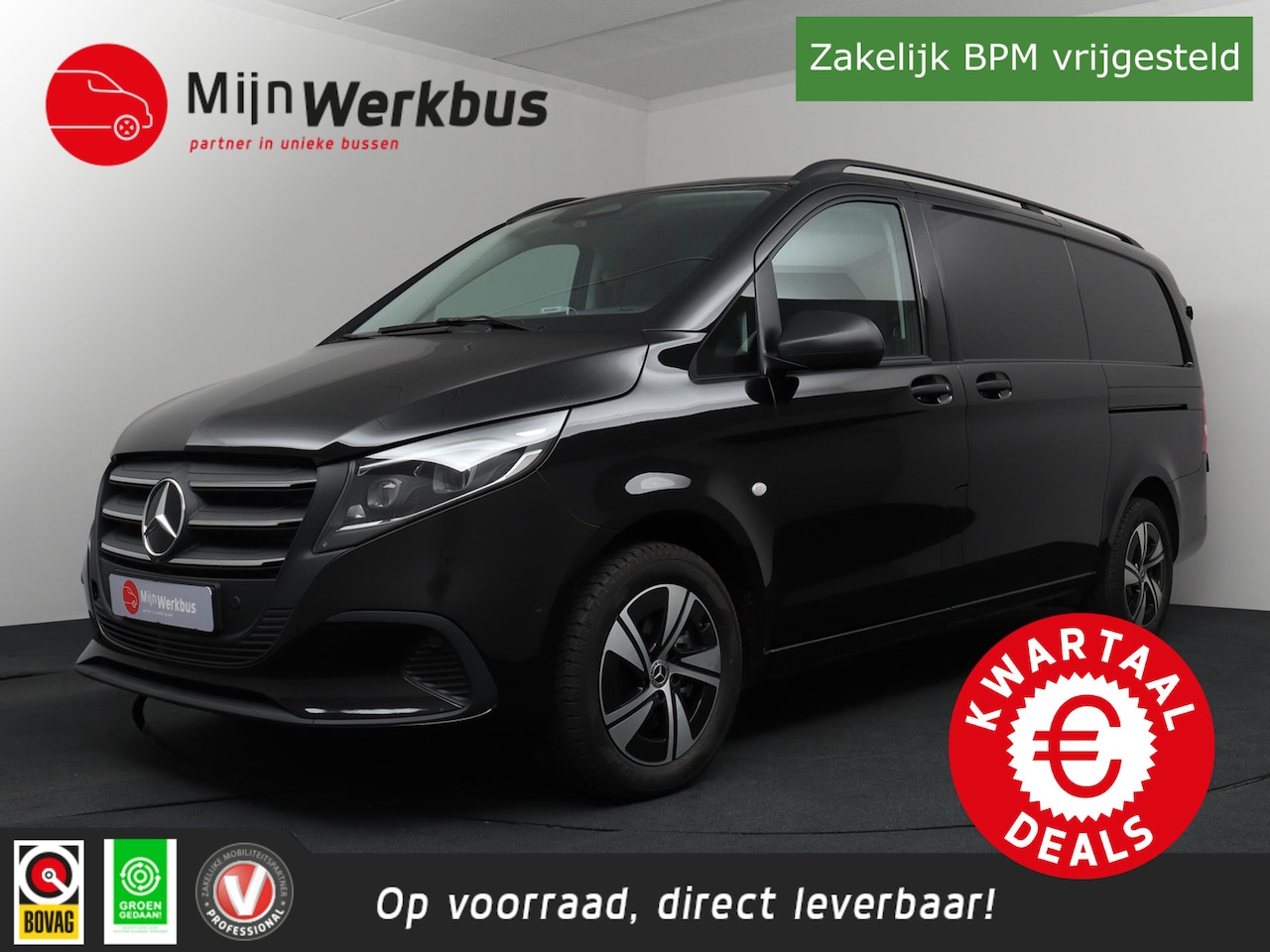 Mercedes-Benz Vito - 116 CDI L2 Pro Automaat | Navigatie | ACC | Dubbele Schuifdeur! - AutoWereld.nl