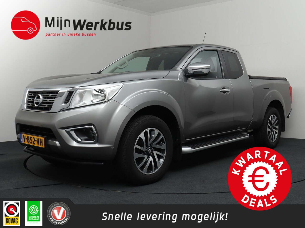 Nissan Navara - 2.3 dCi N-Connecta King Cab 163pk 4WD 1ste eigenaar | 3500kg trekgewicht - AutoWereld.nl