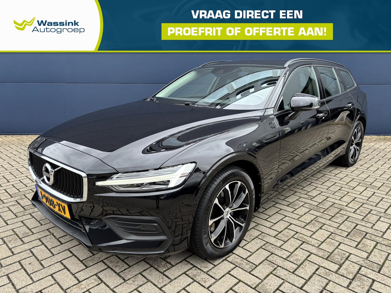 Volvo V60 - 2.0 B3 163pk Hybrid Automaat Momentum Advantage | Navigatie | Parkeercamera | LED | Stoelv - AutoWereld.nl