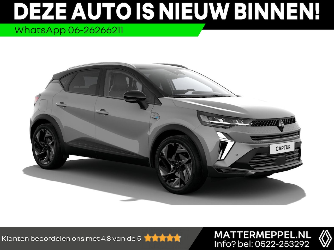 Renault Captur - 1.8 E-Tech Full Hybrid 160 Esprit Alpine | 360° Camera | Dakrails | Navigatie | 19Inch | C - AutoWereld.nl