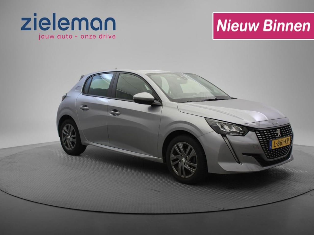 Peugeot 208 - 1.2 PureTech Active - Navi, Carplay, Cruise, Lichtmetalen Velgen - AutoWereld.nl