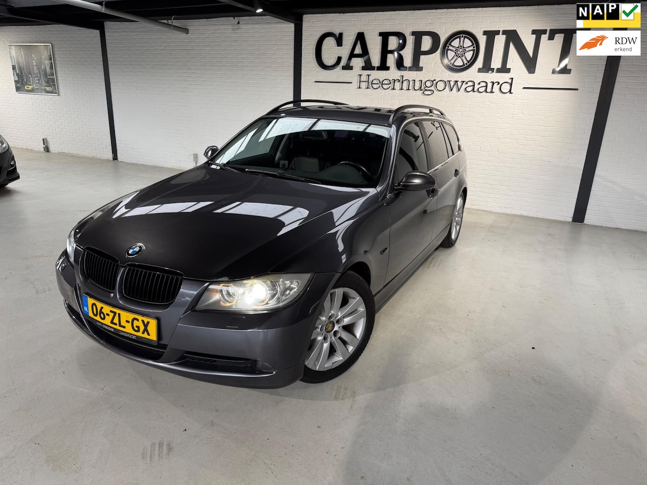 BMW 3-serie Touring - 325i High Executive 2008 Automaat Xenon Leder Pdc Cruise Vol Opt Orig NL - AutoWereld.nl