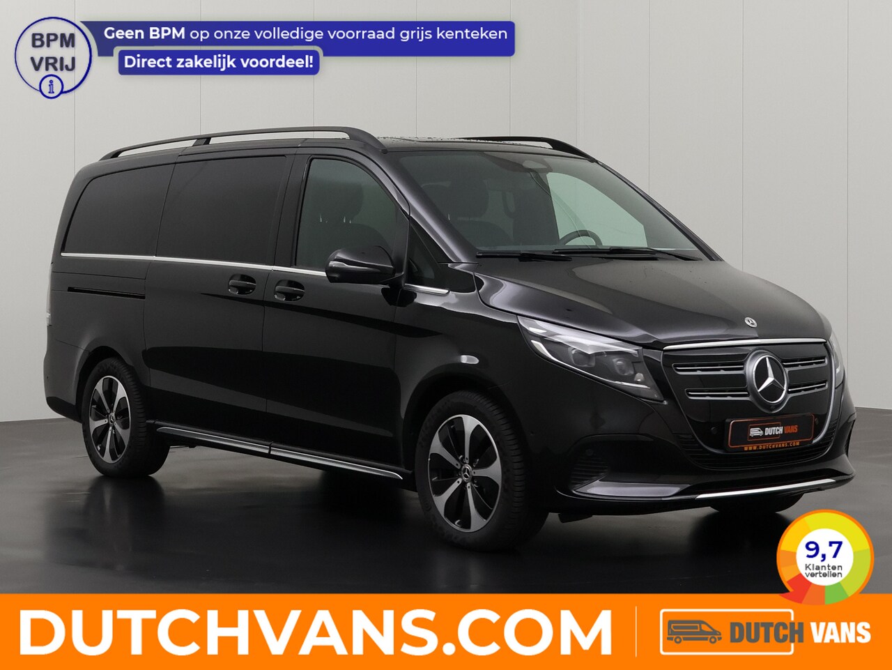 Mercedes-Benz EQV - 300 Avantgarde Facelift Lang 7-Persoons | Daimler AG Fabrieksauto | Bomvol ! | Zeer Mooi ! - AutoWereld.nl