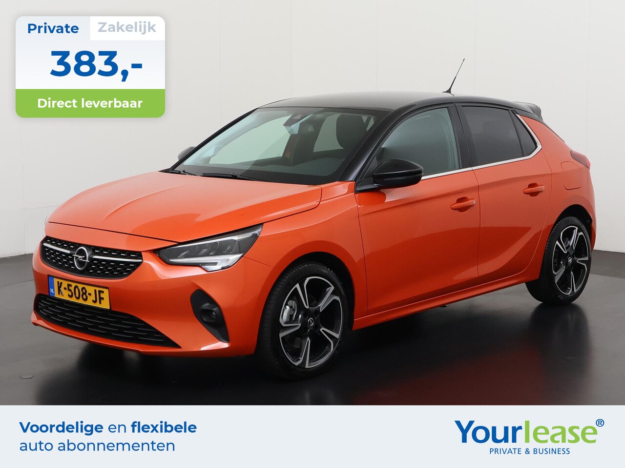 Opel Corsa - 1.2 Elegance | All-in 383,- Private Lease | Direct uit voorraad - AutoWereld.nl
