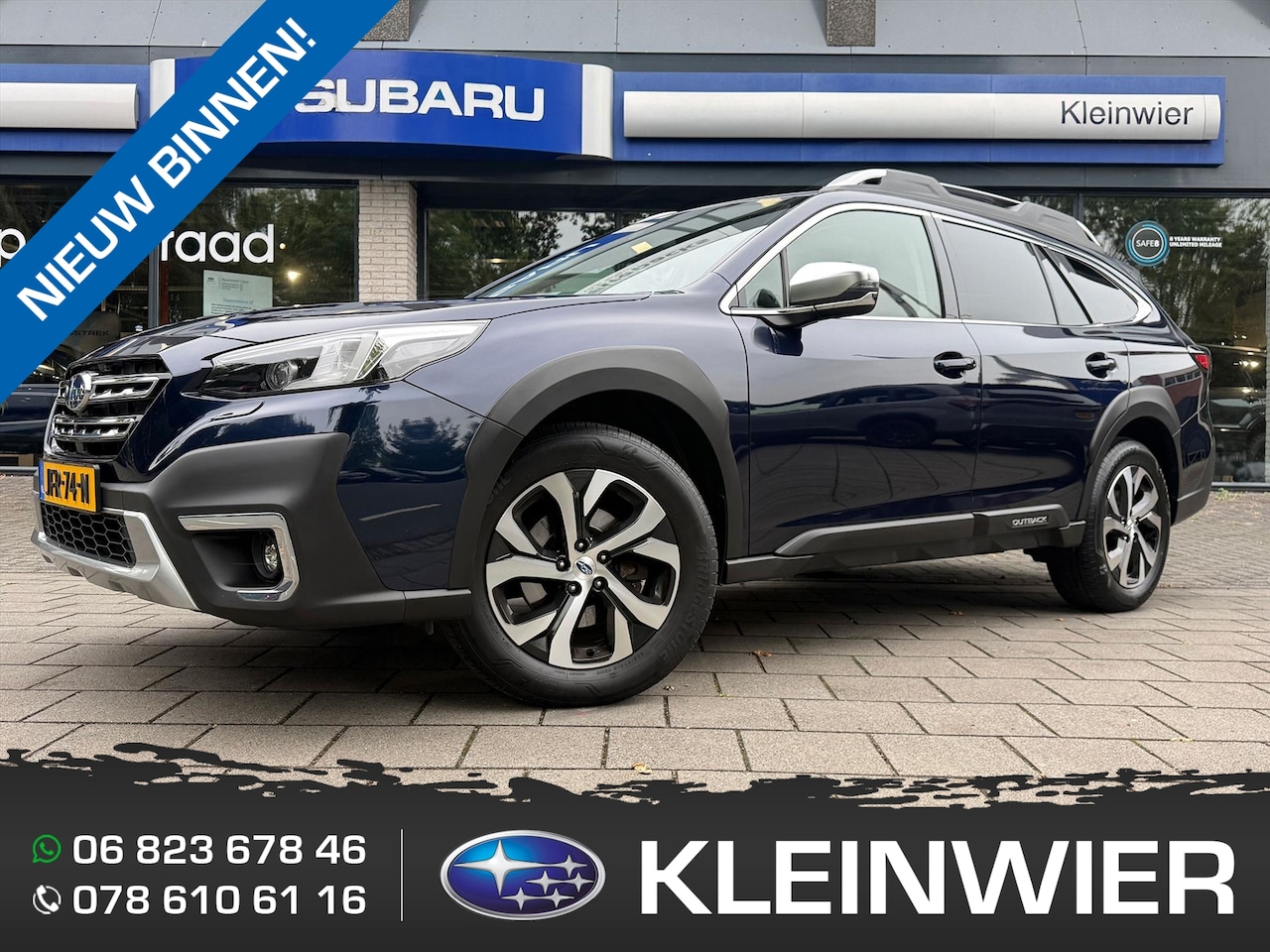 Subaru Outback - 2.5i 169PK AWD CVT Premium | Leder | Navi | schuif/kanteldak | Trekhaak - AutoWereld.nl